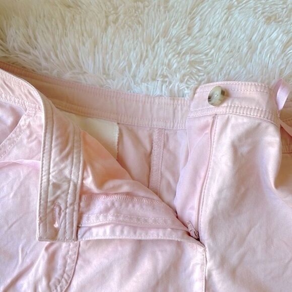 L.L. Bean Pink Perfect Fit Cargo Skirt Size 16 - Picture 5 of 7